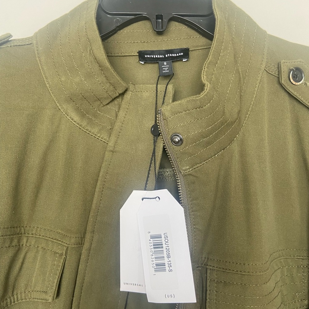 Universal Standard Khaki Men's Military Jacket